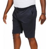 D555 By Duke Mens Big Size Full Elastic Waist Stretch Shorts with Internal Drawcord