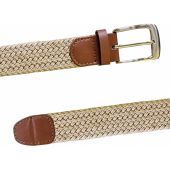 Duke Mens Big Size Stretch Braided Belt