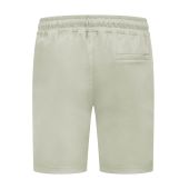 D555 Mens Big Size Stretch Pique Elasticated Waist Shorts With Pin Tuck Front