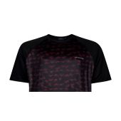 Espionage Mens Big Size Stretch Performance Patterned Crew Neck T Shirt