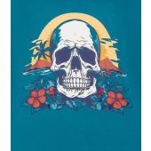 Espionage Mens Big Size Skull Island Print Crew Neck T Shirt