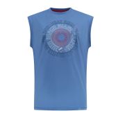 D555 Mens Big Size Miami Beach Sleeveless Tee