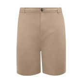 D555 Mens Big Size Full Elastic Waist Stretch Shorts With Drawcord