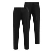 D555 Mens Big Size Plain Stretch Suit Trouser