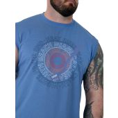 D555 Mens Big Size Miami Beach Sleeveless Tee