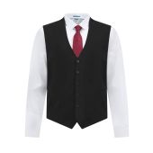 D555 Mens Big Size Plain Stretch Suit Waistcoat