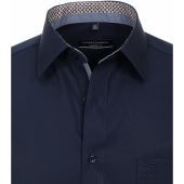Casa Moda Mens Big Size Comfort Fit Non Iron Cotton Formal Long Sleeve Shirt With Breast Pocket