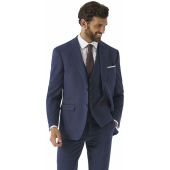 Skopes Mens Big Size Stretch Check Suit Waistcoat