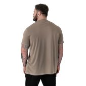 D555 Mens Big Size Rambo Print Crew Neck T Shirt