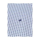 Douglas and Grahame Mens Big Size Patterned Button Down Collar Casual Short Sleeve Shirt