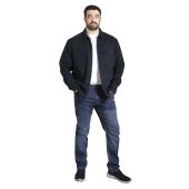 D555 Mens Big Size Zip Front Overshirt