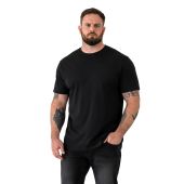 D555 Mens Big Size 5 Pack Combed Cotton Crew Neck T-Shirt
