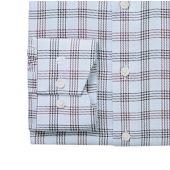 Olymp Mens Big Size Comfort Fit Woven Check Non Iron Formal Long Sleeve Shirt