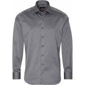 Eterna Mens Big Size Comfort Fit Cotton Twill Formal Long Sleeve Shirt