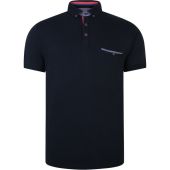 Peter Gribby Mens Big Size Button Down Collar Soft Touch Cotton Polo With Breast Pocket