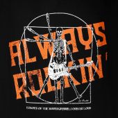Ed Baxter Mens Big Size Always Rocking Print TShirt