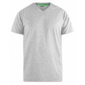 Duke Mens Big Size Plain Signature V Neck T Shirt