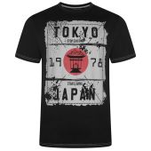 Kam Mens Big Size Tokyo Japan Printed Tee