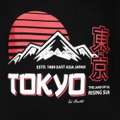 Ed Baxter Mens Big Size Tokyo Print T-Shirt
