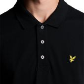 Lyle & Scott Mens Big Size Plain Stretch Short Sleeve Polo