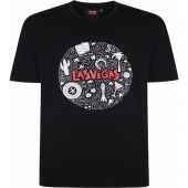 Espionage Mens Big Size Las Vegas Print Cotton Crew Neck T Shirt