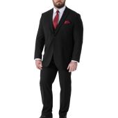 D555 Mens Big Size Plain Stretch Suit Jacket