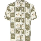 Blend Mens Big Size Summer Short Sleeve Shirt