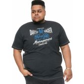 D555 Mens Big Size Official Star Wars Management Consulting Printed T-Shirt
