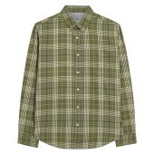Ben Sherman Mens Big Size Check Button Down Collar Casual Long Sleeve Shirt