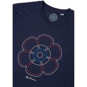 Ben Sherman Mens Big Size Plectrum Target Print Cotton Crew Neck T Shirt