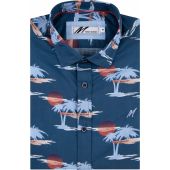Mish Mash Mens Big Size Tropical Print Short Sleeve Cotton Shirt