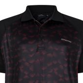 Espionage Mens Big Size Pattern Performance Polo