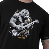 D555 Mens Big Size Gorilla Rock Print Crew Neck T Shirt