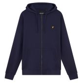 Lyle & Scott Mens Big Size Plain Zip Through Hoodie