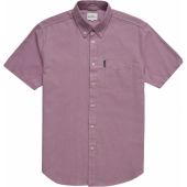 Ben Sherman Mens Big Size Cotton Oxford Button Down Collar Short Sleeve Shirt