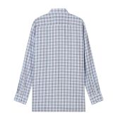 Olymp Mens Big Size Comfort Fit Woven Check Non Iron Formal Long Sleeve Shirt
