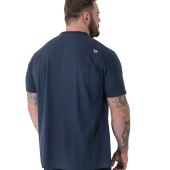 D555 Mens Big Size Hell Riders Print Cotton Crew Neck T Shirt