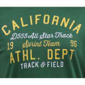 Duke Mens Big Size California Athletic Print Cotton Crew Neck T Shirt