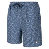 Espionage Mens Big Size Geometric Print Swim Short