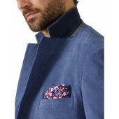 Skopes Mens Big Size Micro Fibre Single Breasted Sports Jacket With Side Vents