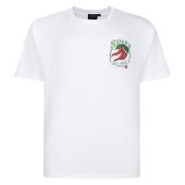Espionage Mens Big Size Spicy Chilli Print Crew Neck TShirt