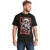 North 56 Denim Mens Big Size Jimi Hendrix Print Crew Neck Cotton T Shirt