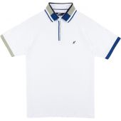 Mish Mash Mens Big Size Contrast Collar Fashion Polo