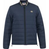Mens Big Size Duke D555 Puffer Jacket With Rib Collar And Tipping