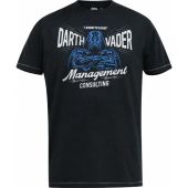 D555 Mens Big Size Official Star Wars Management Consulting Printed T-Shirt