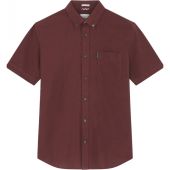Ben Sherman Mens Big Size Signature Oxford Short Sleeve Shirt