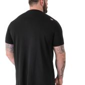 D555 Mens Big Size Multi Colour Guitar Print T Shirt