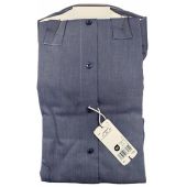 Olymp Mens Big Size Comfort Fit Textured Egyptian Cotton Formal Long Sleeve Shirt With Breast Pocket
