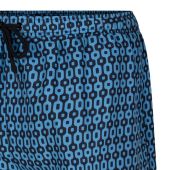 Espionage Mens Big Size Geometric Print Swim Shorts
