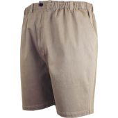 Espionage Mens Big Size Stretch Cotton Rugby Short With Elastic And Draw String Waistband